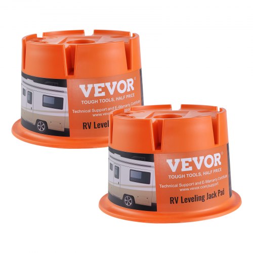 VEVOR Trailer Jack Block 2000LBS RV Reisezubehör Stabilisatorständer 2er-Pack
