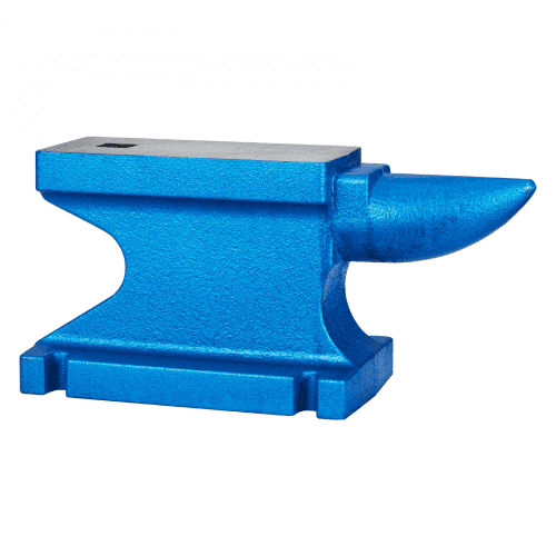 VEVOR Einzelhorn-Amboss 25kg Gusseisen-Amboss, hält schweren Schlägen stand, robuster Rundhorn-Amboss, Schmiedewerkzeug für Juweliere und Metallschmiede, Schmiedewerkzeuge und -ausrüstung