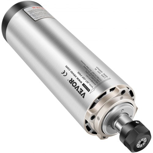VEVOR Spindelmotor CNC, Spindelmotor Luftgekühlte 2,2 Kw, Luftkühlung Spindelmotor ER20, Luftgekühlter Motor für CNC Spannzangenfutter 0-24000 U/min, Air Cooled Spindle Motor Wind Cooled Spindle Moto