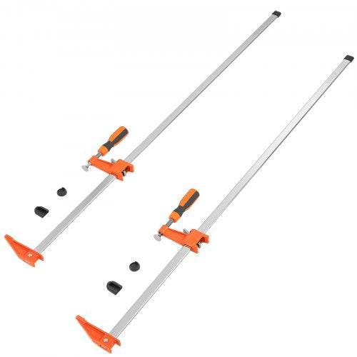 VEVOR Stangenklemmen für die Holzbearbeitung, F-Klemme, 2er-Pack, 36-Zoll-Klemme/Spreizer, 600 lbs Last