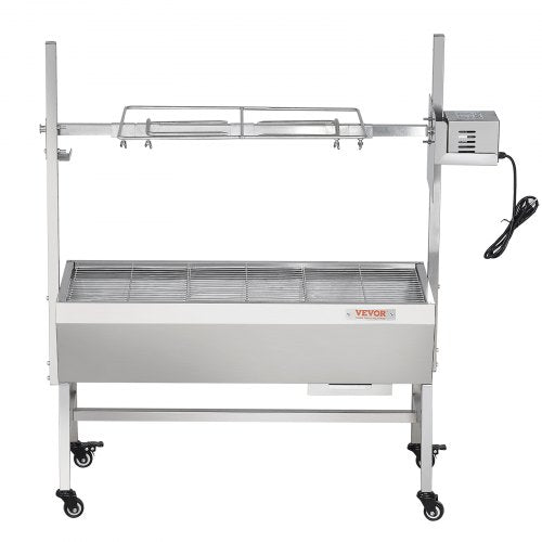VEVOR Lammgrill Spanferkelgrill Spießbratengrill 42W  61kg Elektrisch BBQ