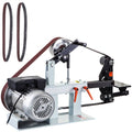 VEVOR Bandschleifmaschine 5,08 x 208,28 cm Band-Scheibenschleifer Combo Band Tellerschleifer 2800 U/min Band- und Scheibenschleifmaschine Ph 427 X 30,5 cm