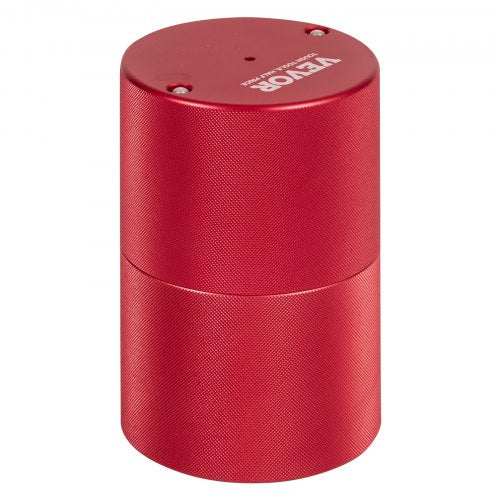 VEVOR Eiswürfelbereiter Eiswürfelformen Satz 60 mm, Eiswürfelform Eiskugelform mit Eiszange &amp; Tropfschale, Alu Rote Strapazierfähige Eiswürfelformen Eiswürfelbehälter Whisky Americano, Saft &amp; Milch