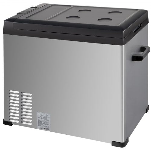 VEVOR Kompressor-Kühlbox Elektrisch, 40 L Kühlbox 12 / 24 V und 110-240 V, Kühlung bis -20 °C, für Auto, Lkw, Boot, Reisemobil und Steckdose, 60 W Elektrische Kompressor Kühlbox Tragbare Gefrierbox