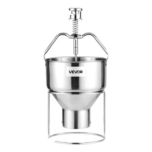 VEVOR Manueller Donut-Trichter Donut-Teigspender Edelstahl2,4L Einstellbar