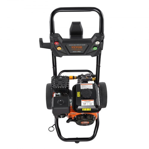 VEVOR Benzin Hochdruckreiniger 3400PSI 2,6GPM mit 5 Düsensatz für Autos vertikal