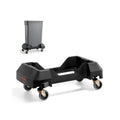 VEVOR Mülleimer Dolly Mülltonnenwagen passend für 60,6/87L Behälter 90kg