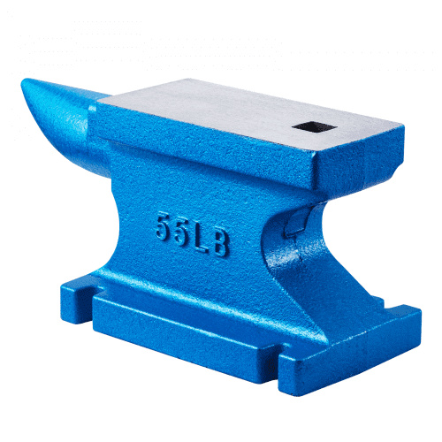 VEVOR Einzelhorn-Amboss 25kg Gusseisen-Amboss, hält schweren Schlägen stand, robuster Rundhorn-Amboss, Schmiedewerkzeug für Juweliere und Metallschmiede, Schmiedewerkzeuge und -ausrüstung