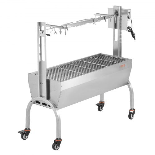VEVOR Lammgrill Spanferkelgrill Spießbratengrill 52W 90kg Elektrisch 1185mm