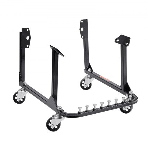 VEVOR Motorständer Motorhebebühne mit 4 Lenkrollen Hochleistungsstahl 340kg