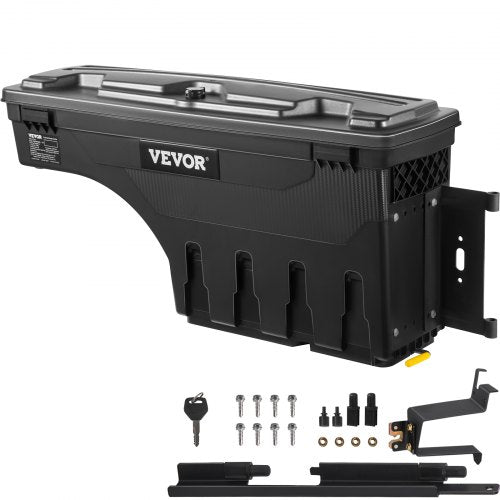 VEVOR LKW Staubox Staukasten Anhänger Deichsel 25L Kapazität Werkzeugkasten 34kg
