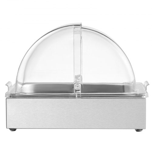 VEVOR Servierbehälter Gastronomie Buffet-Spender Serviertablett 1/2 Behälter