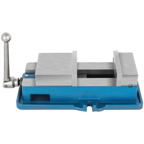 VEVOR Maschinenschraubstock Metall 40 mm Höhe Maschinenschraubstock Fräsmaschinen 125 mm Öffnung Bohrmaschinen Schraubstock aus Stahl 24 Kn Max