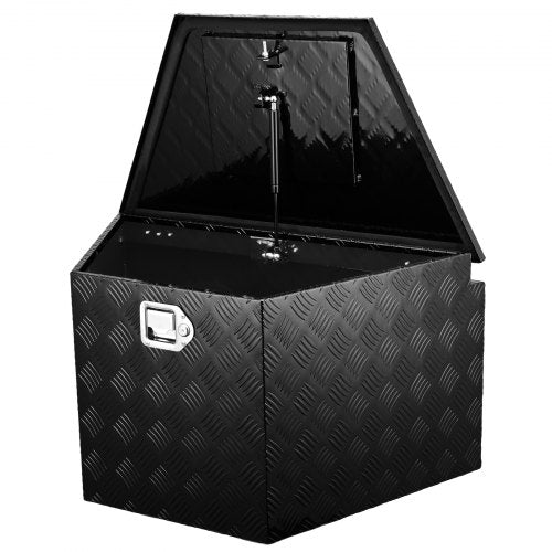 VEVOR Anhänger-Zungenbox, Werkzeugkiste mit Diamantplatte aus Aluminiumlegierung, robuste Anhängerbox-Aufbewahrung mit Schloss und Schlüsseln, Mehrzweck-Anhänger-Zungenbox für Pickup-Truck, Wohnmobil,