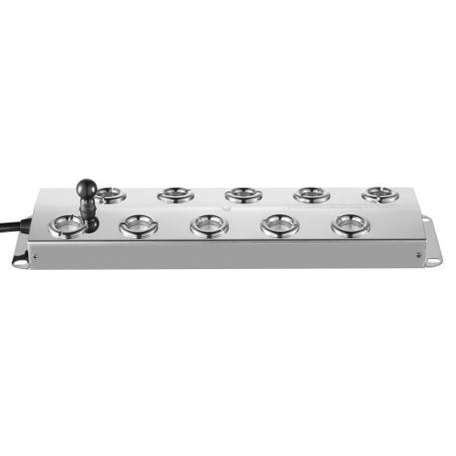 VEVOR Ultraschall Vernebler Nebelmacher Luftbefeuchter 10 Köpfe 7000mL/h IP67