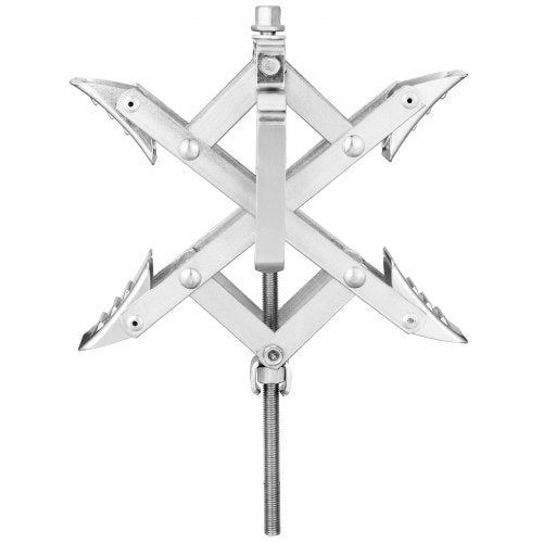 VEVOR X-Chock Radstabilisator, Anhänger, Wohnmobil, Reifenunterlegkeil mit Ratschenschlüssel, 2 Stück