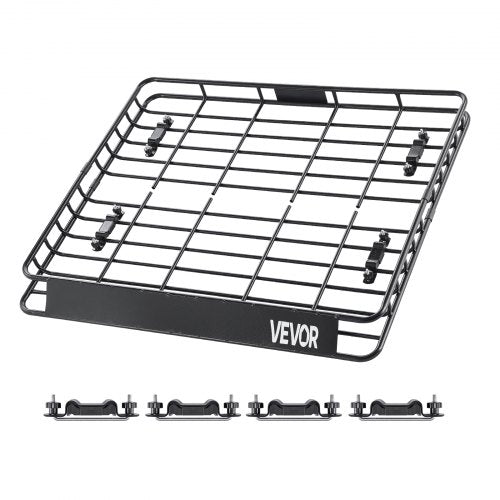 VEVOR Dachgepäckträger Gepäckträgerkorb Autodach 1095x1270x105mm Lkw SUV