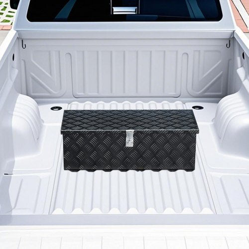 VEVOR Werkzeugkasten aus Aluminium für die Ladefläche von Pickups Anhänger