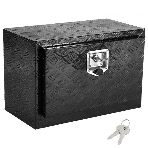 VEVOR Unterboden-Werkzeugkasten Lkw Werkzeugbox Anhängerbox 61x43x46cm Schwarz