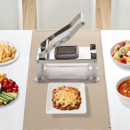 VEVOR Gemüseschneider Multischneider Set Lebensmittel-Veggie-Chopper 8 Klingen