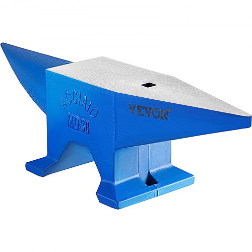 VEVOR Amboss 30 KG (66 LBS) Schmiede-Amboss für Schmiede Doppeltes Horn aus Stahl Schmiedwerkzeug robust