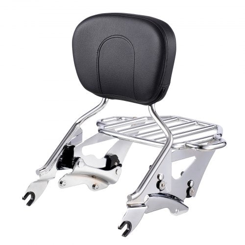 VEVOR Motorrad Rückenlehne Sissy Bar für Harley-Davidson Touring Modellen