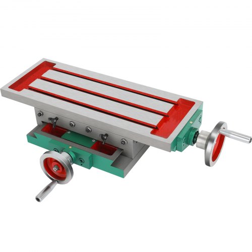 VEVOR Schraubzwingen-Schraubstock 450 mm, Tischschraubstock 170 mm, Bench Clamps 100 mm, Metall Professionelle Gusseisen Schraubstock für Säulenbohrer Breite Backen und den vielseitigen Einsatz