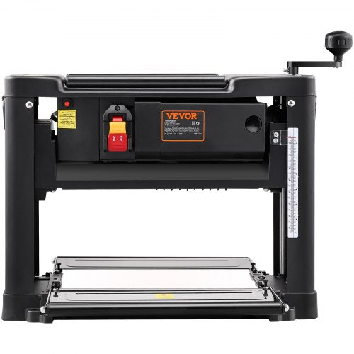 VEVOR Dickenhobel 2kW Hobelmaschine 2xHobelmesser Dickenhobelmaschine Max. Schnitttiefe 0,3cm Max. Schnittstärke 15cm Hobel Ideal zur Holzbearbeitung für Tischler Heimwerker und Dekorateure