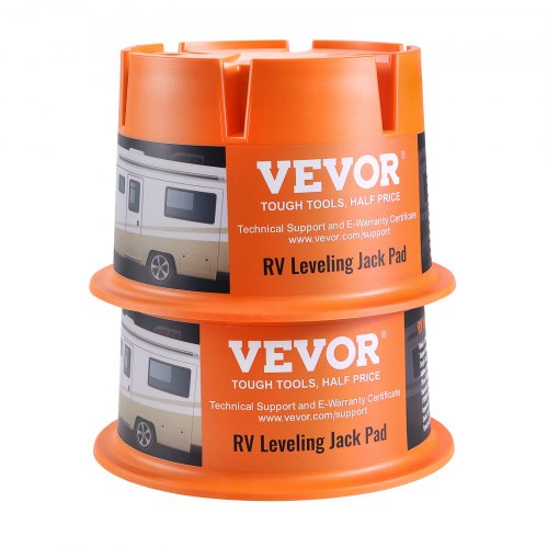 VEVOR Trailer Jack Block 2000LBS RV Reisezubehör Stabilisatorständer 2er-Pack