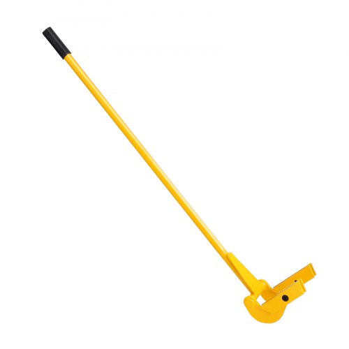 VEVOR Palettenbrecher 114,3cm Lattenheber 907kg Tragfähigkeit Brechstangen Q235 Kohlenstoffstahl Abbruch-&amp; Hebelstange inkl.Handschuhe Pallet Buster Universalkonstruktion