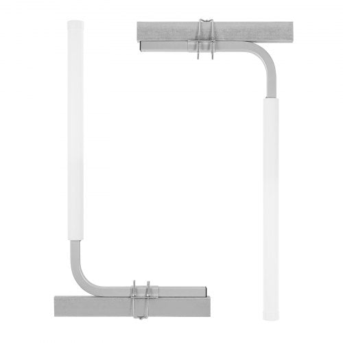VEVOR L-Form 1,5 m Anhängerpfahl Bootsanhänger Anleitung Kurbelstütze Bootsführung, 30 cm Einstellbare Breite Boat Trailer Guide-on, Ersatzteile und Zubehör für Skiboot Fischerboot Segelbootanhänger