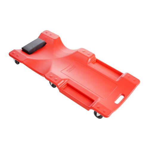 VEVOR Montagerollbrett Werkstattliege Montageliege 1016mm 158,8kg Rollbar Rot