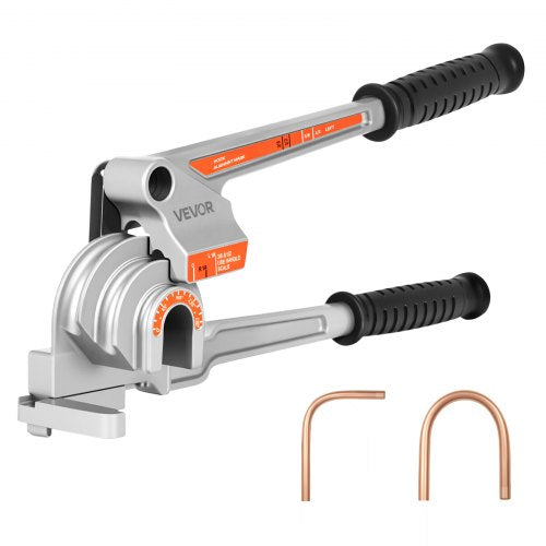 VEVOR Rohrbiegegerät Rohrbieger für 6,35/9,525/12,7mm Außendurchmesser 0-180°