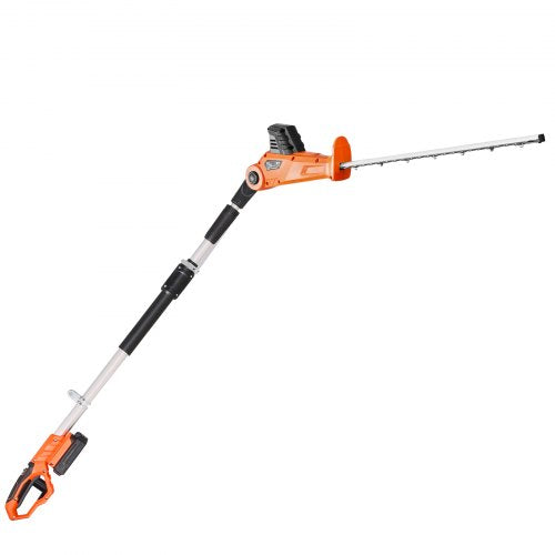 VEVOR Heckenschere Akku Heckentrimmer Elektroheckenschere 1200U/min 51cm Klinge