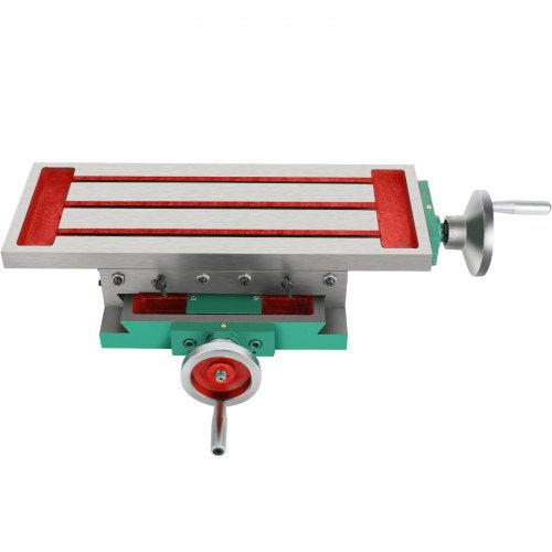 VEVOR Schraubzwingen-Schraubstock 450 mm, Tischschraubstock 170 mm, Bench Clamps 100 mm, Metall Professionelle Gusseisen Schraubstock für Säulenbohrer Breite Backen und den vielseitigen Einsatz