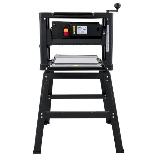 VEVOR Dickenhobelmaschine Max. Hobelbereite 330 mm Abricht und Dickenhobel 0-3 mm Hobelmaschine 2000 W Holzbearbeitung Dickenhobel 6-160 mm Thicknesser mit Ständer 8000 U/min Dickholzhobelmaschine