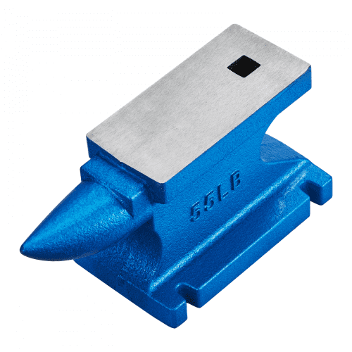 VEVOR Einzelhorn-Amboss 25kg Gusseisen-Amboss, hält schweren Schlägen stand, robuster Rundhorn-Amboss, Schmiedewerkzeug für Juweliere und Metallschmiede, Schmiedewerkzeuge und -ausrüstung