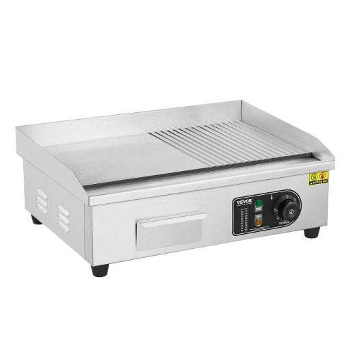 VEVOR Kommerzielle elektrische Grillplatte 3200 W Arbeitsplatten-Grill