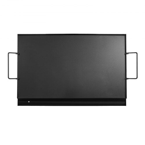VEVOR Flache Grillplatte Grillpfanne Karbonstahl BBQ Kochgeschirr 606x360mm