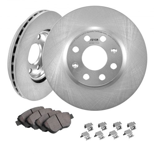 VEVOR Bremsbeläge Rotoren Set Vorderachse Opel Adam Corsa D Schrägheck