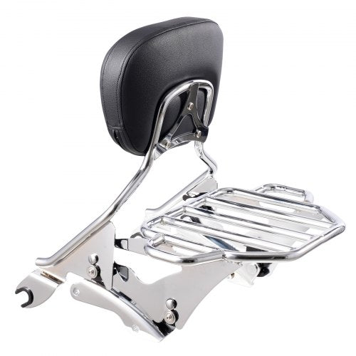 VEVOR Motorrad Rückenlehne Sissy Bar für Harley-Davidson Touring Modellen