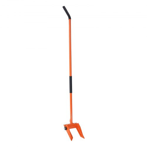 VEVOR Palettenbrecher 152,4cm Lattenheber 907kg Tragfähigkeit Brechstangen Q235 Kohlenstoffstahl Abbruch-&amp; Hebelstange mit 2 Rädern inkl.Handschuhe Pallet Buster auch als Nagelzieher verwendbar