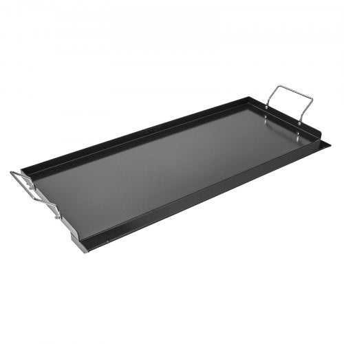 VEVOR Flache Grillplatte Grillpfanne Karbonstahl BBQ Kochgeschirr 812x310mm