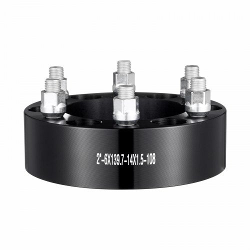VEVOR 2 Zoll 6 x 5,5 Zoll Spurverbreiterungen Radadapter 6 Lug Geschmiedete