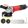 VEVOR Nasspolierer, 860 W / 220 V 4 Zoll NassPoliermaschine mit variabler Geschwindigkeit &amp; Granit-Diamantpolierkissen Betonpoliermaschine Steinpoliermaschine für Granit / Marmor / Beton / Stein