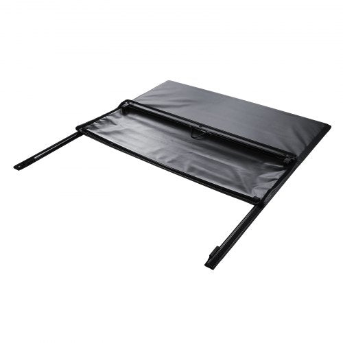 VEVOR Ladeflächenabdeckung, Rollbare Ladeflächenabdeckung, Kompatibel mit Ford F-150 Styleside-Ladefläche 2009-2024, für 16,7 x 16,4 m große Ladefläche, Weiches PVC-Material, 100 % Ladeflächenzugang