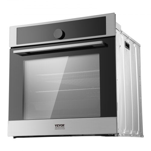 VEVOR Einzel-Wandofen Elektrischer Einbau-Wandofen 16 Funktionen 3550W 76L