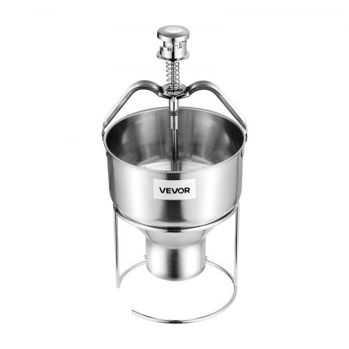 VEVOR Manueller Donut-Trichter Donut-Teigspender Edelstahl2,4L Einstellbar
