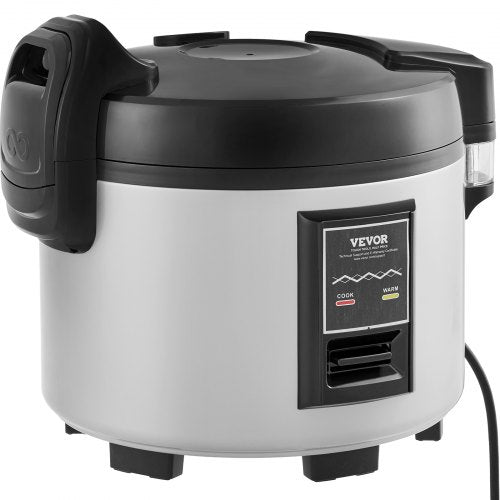 VEVOR Kommerzieller Reiskocher 60-Tassen Antihaft-Topf 13L 12H Warmhalten