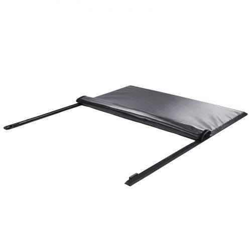 VEVOR Ladeflächenabdeckung, aufrollbare Ladeflächenabdeckung, kompatibel mit 2014–2024 Chevy Silverado/GMC Sierra 1500, für 20 x 15 cm/20 x 16 cm große Ladeflächen, weiches PVC-Material